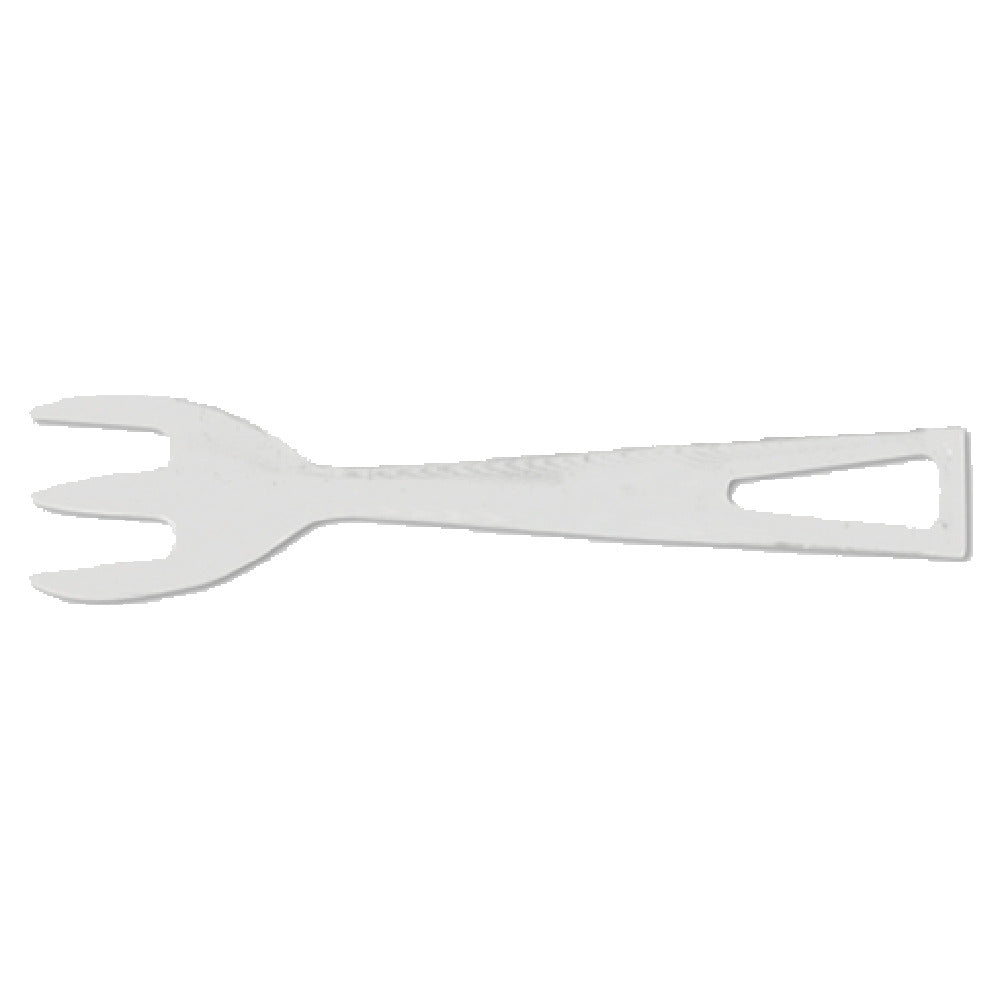 JB Prince R608 F Comatec Disposable Mini Fork 3-1/2"L Plastic