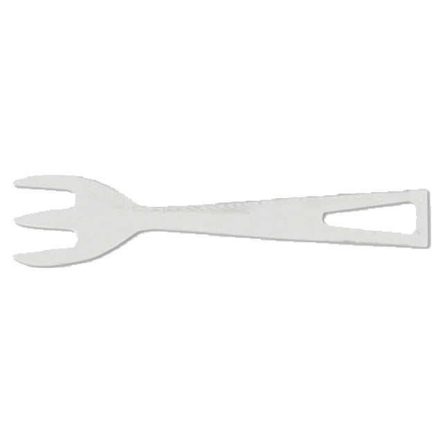 JB Prince R608 F Comatec Disposable Mini Fork 3-1/2"L Plastic