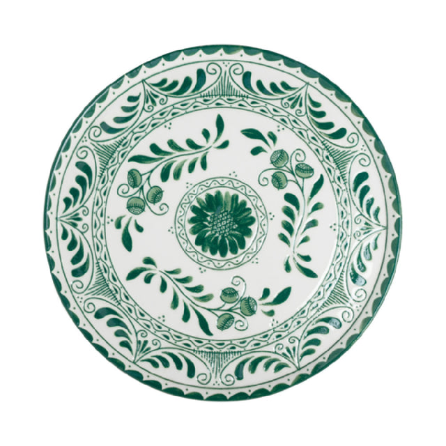 Steelite A103P800 Plate 13.0" Talavera Motiva Green