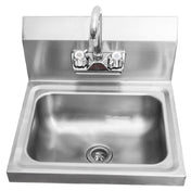 Sapphire Manufacturing SMHS-02 Hand Sink Wall-mounted Open Sided