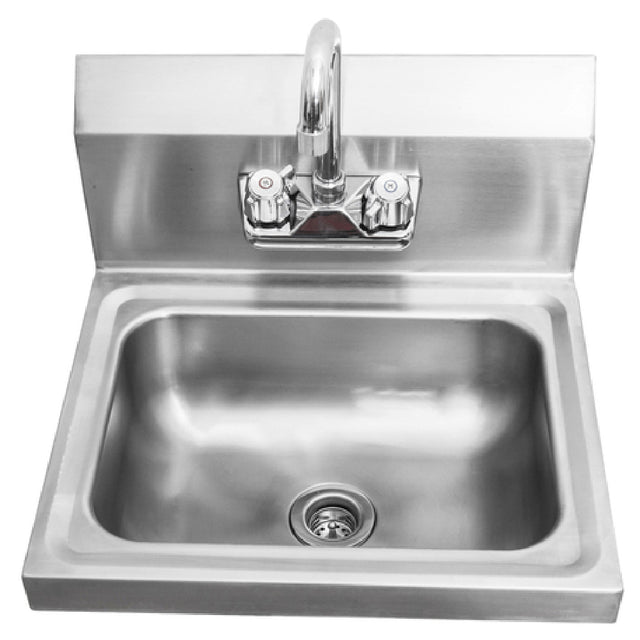 Sapphire Manufacturing SMHS-02 Hand Sink Wall-mounted Open Sided