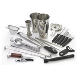 Mercer Culinary M37102 Barfly® Deluxe Set 18-piece Includes: (1) Cocktail Shaker Set