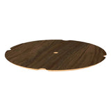 Steelite MGSCXBHW0101 Mogogo Buffet Solutions Clix Bottom Shelf 18-1/2" Dia. Round