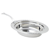 Bon Chef 5604HLSS Food Pan Full Oval 2 Qt. (64 Oz.) Capacity