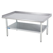 Sapphire Manufacturing SMES-3012G Equipment Stand 12"W X 30”D 16/400 Stainless Steel Reinforced Top