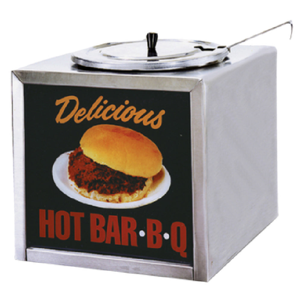 Gold Medal 2196 - Barbecue Warmer, No Lighted Sign, Dipper Style