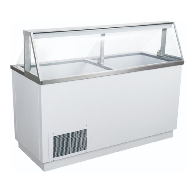 USR Brands DIP-66 Coldline Ice Cream Dipping Cabinet 68"W Bottom Mounted Self-contained Refrigeration