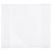 Elite Global Solutions M910-NW Platter 10" X 9" X 1"H Square