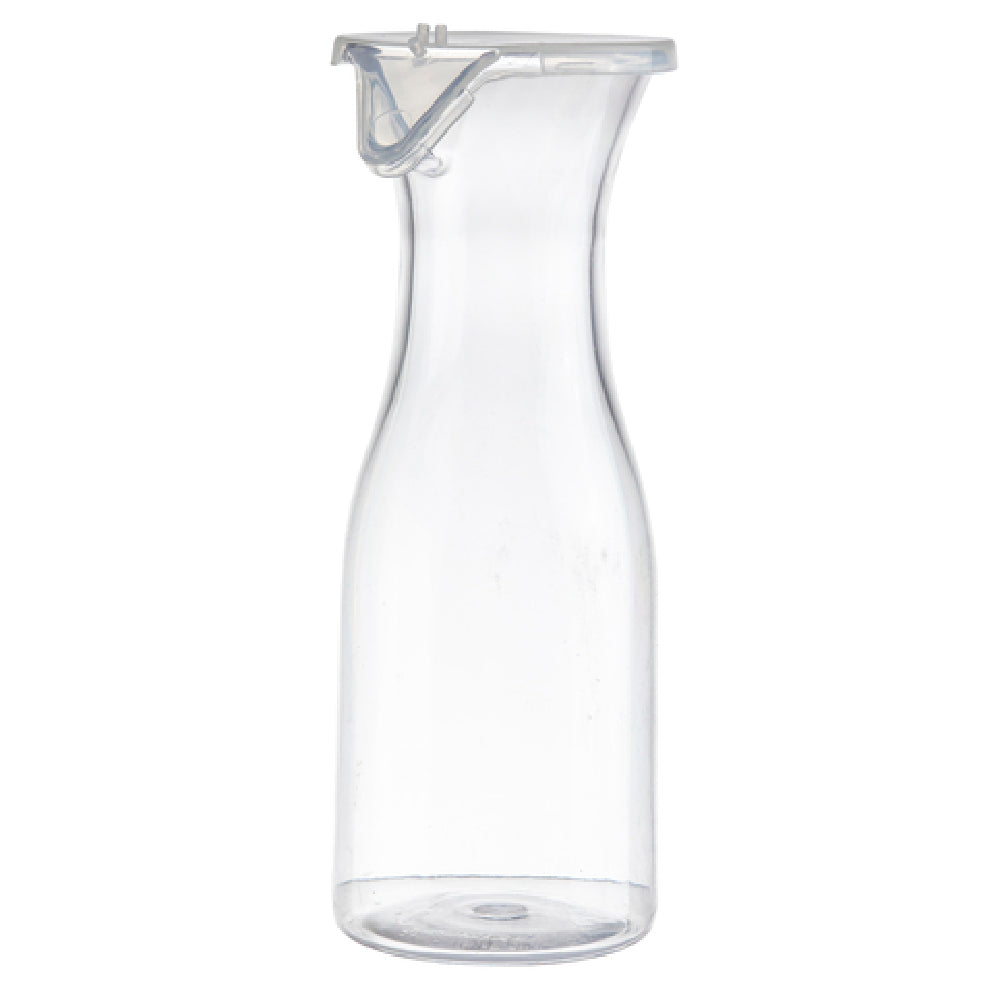 TableCraft Products 10716 - Carafe, 19 Oz., With Polypropylene Lid