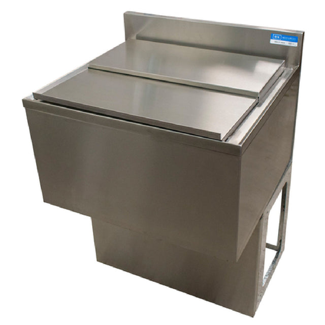 BK Resources UBB-21-IB36 Underbar Ice Bin 36"W X 21"D 120 Lbs Ice Capacity