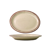 International Tableware GR-12 Platter 9-3/4" X 7-1/2" Oval