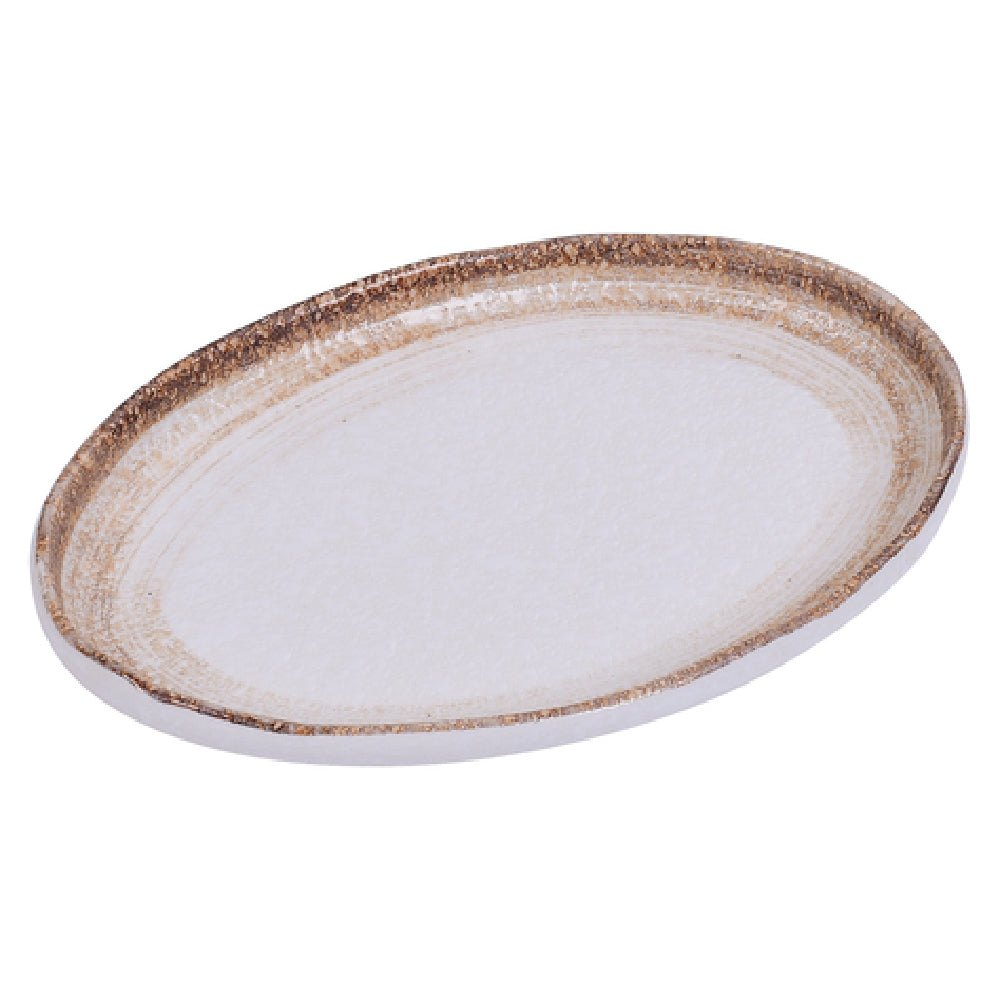 Yanco RO-2312 Rockeye-2 Platter 12"L X 8-1/4"W X 1-1/4"H Oval