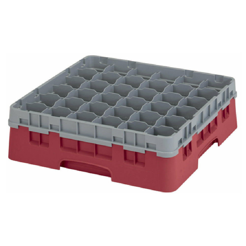 Cambro 36S418416 Camrack® Glass Rack With Soft Gray Extender Full Size