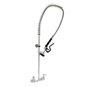 John Boos PB-PRW-1LF-X Prerinse Unit Splash Mount Flex Stainless Steel Hose