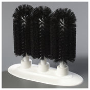 Carlisle 4046103 Carlisle Sparta® Triple Glass Washer 8" Long 6"L X 2-7/8" Dia. Round Triple Heads