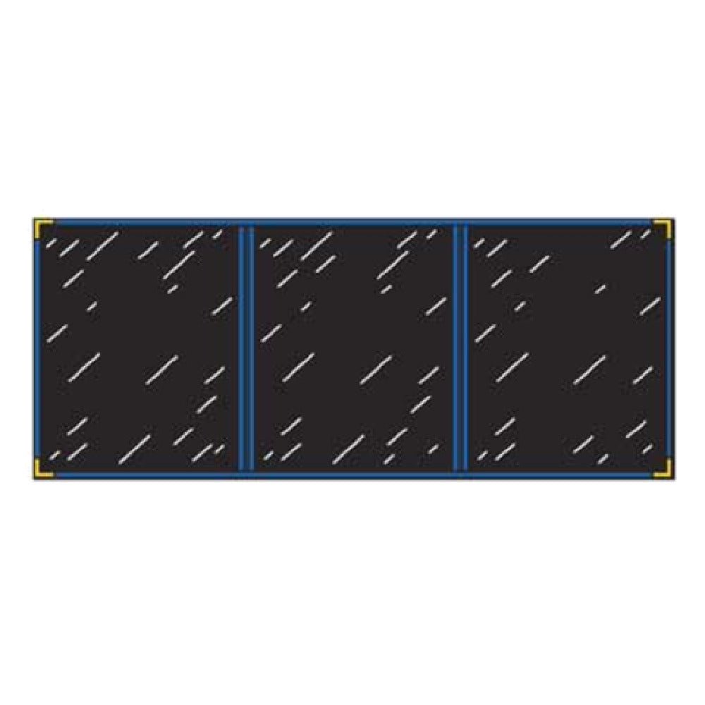Menu Solutions RS130A Menu Cover Holds 5-1/2" X 8-1/2" Inserts Triple Panel