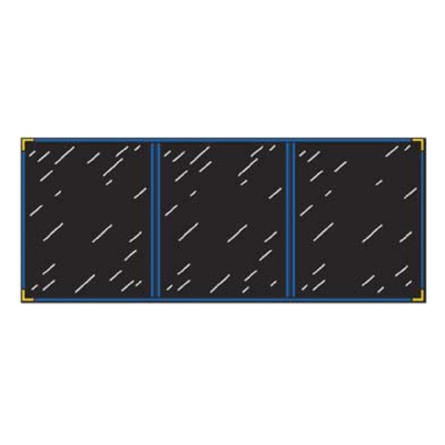 Menu Solutions RS130A Menu Cover Holds 5-1/2" X 8-1/2" Inserts Triple Panel