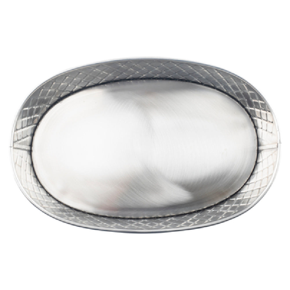 TableCraft Products 10036 - Lattice Collection™ Platter, 9-1/2" X 6" X 2-1/8", Oval