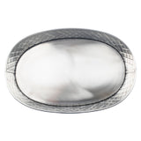 TableCraft Products 10036 - Lattice Collection™ Platter, 9-1/2" X 6" X 2-1/8", Oval