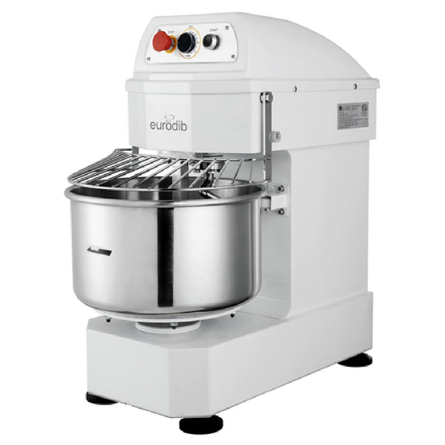 Eurodib LM20T Spiral Mixer 20 Qt. Capacity 17.5 Lb. Maximum Kneading Capacity