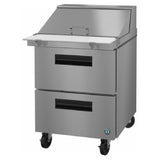 Hoshizaki SR27B-12MD2 - Steelheart Series Mega Top Refrigerator, One-section, 27"W