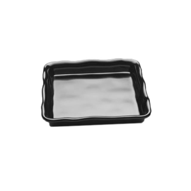 GET Enterprises M858-B Elite Global Solutions Tray 8-5/8" X 1-5/8"H Square