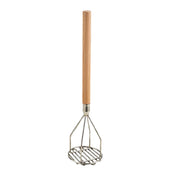 Omcan 80398 (80398) Potato Masher Round 4" Nickel Plated Masher
