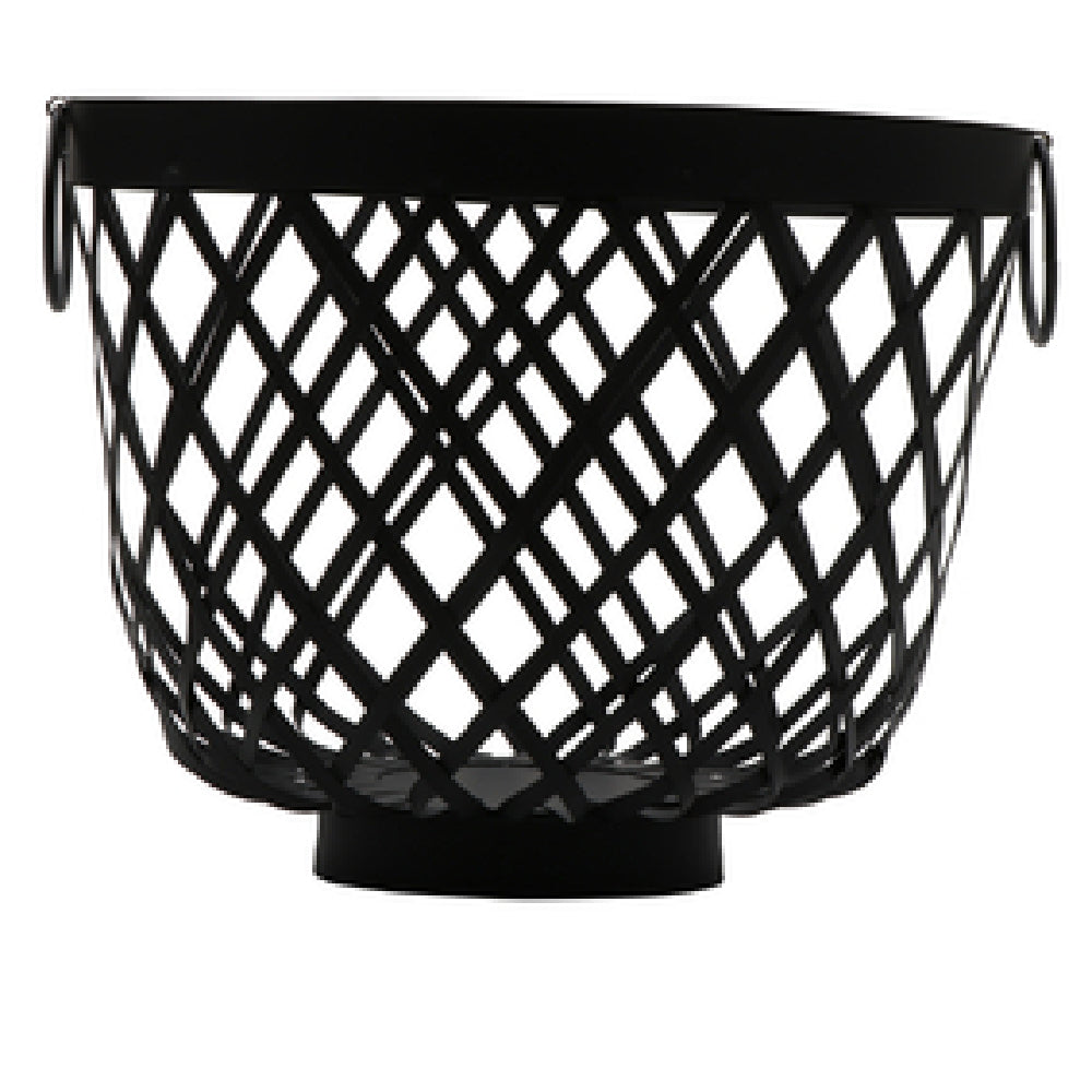 GET Enterprises WB-570-BK Urban Renewal™ Harvest Basket 12-1/2" Dia. X 9-3/4"H Round