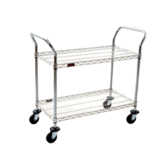 Eagle EU2-1836C Utility Cart 2-tier 36"W X 18"D X 37-3/4"H