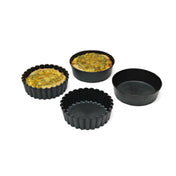 Matfer 345201 Exoglass® Tartlet Mold 4" Dia. X 1-1/4"H Individual Serving