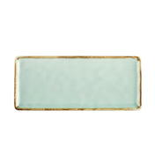 CAC China PMS-RT13-G Palm Springs Platter 12L X 5-1/8"W X 1/2"H Rectangular