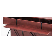 Hubert 13568 - Side Shelf Set, 2-piece, For Mahogany Serving Cart #99841,40" X 7-1/2" X 1"H