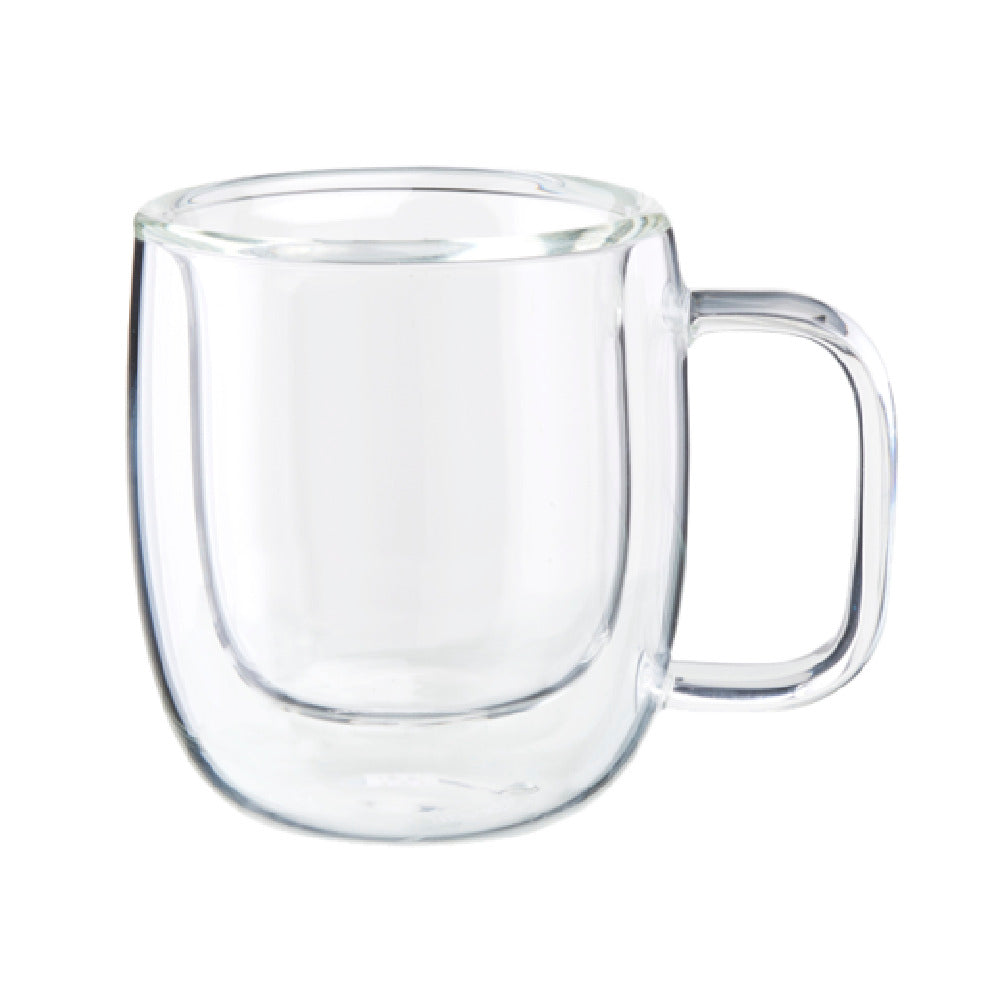 Zwilling 39500-096 Sorrento Plus Espresso Glass Mug Set 2.7 Oz. (80ml) Double Wall