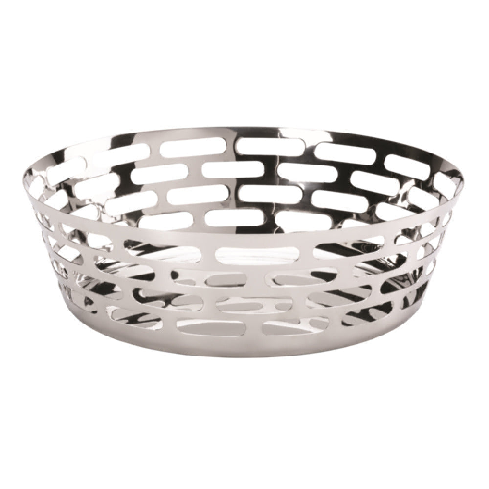 Service Ideas SM-63 Service Ideas Mod18 Bread Basket Polished Stainless