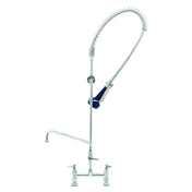 T&S Brass B-0123-A10-B08 EasyInstall Pre-Rinse Unit Deck Mount Base 8" Adjustable Center