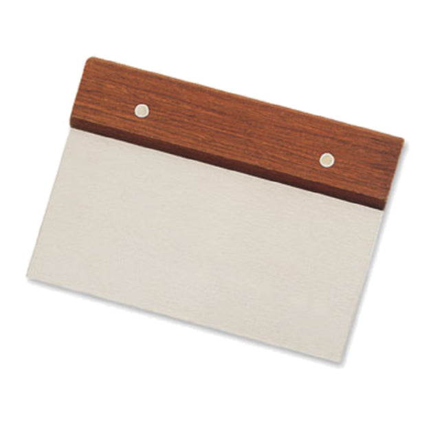 Alegacy Foodservice Products 182PH Dough Scraper 4" X 6" Plastic Handle