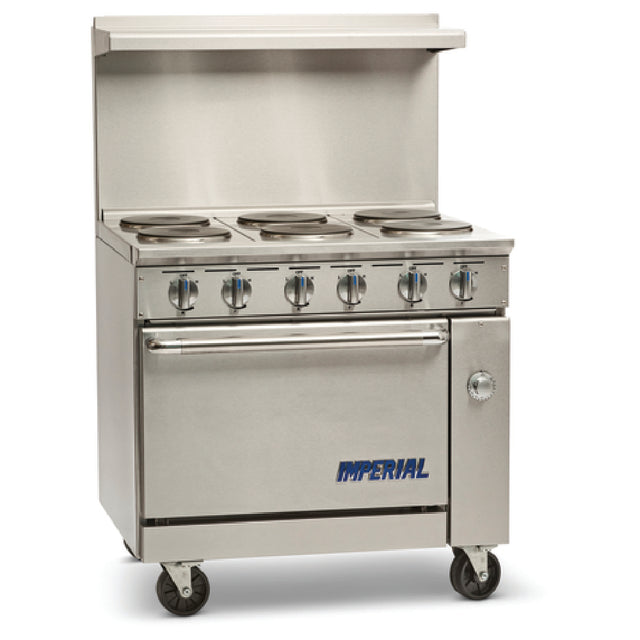 Imperial IR-6-E_208/60/1 (QUICK SHIP) Pro Series Restaurant Range Electric
