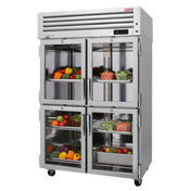 Turbo Air PRO-50-4R-G-N PRO Series Refrigerator Reach-in Two-section