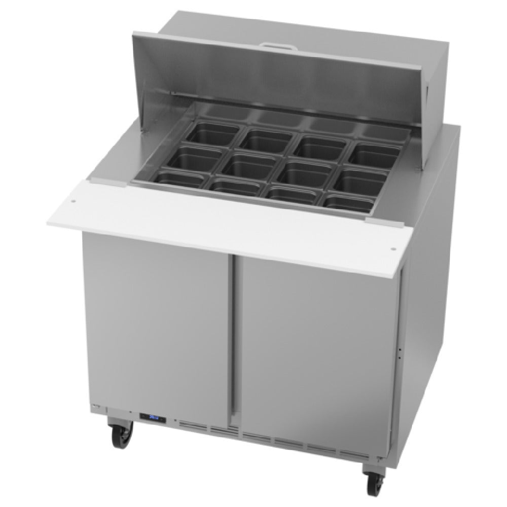 Beverage Air SPE36HC-12M Mega Top Refrigerated Counter Two-section 36"W