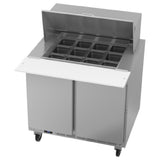 Beverage Air SPE36HC-12M Mega Top Refrigerated Counter Two-section 36"W