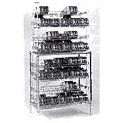 SPG SM4-B - Amco Take 10® Can Rack, Four Modules, 21" X 42" X 82-1/2"