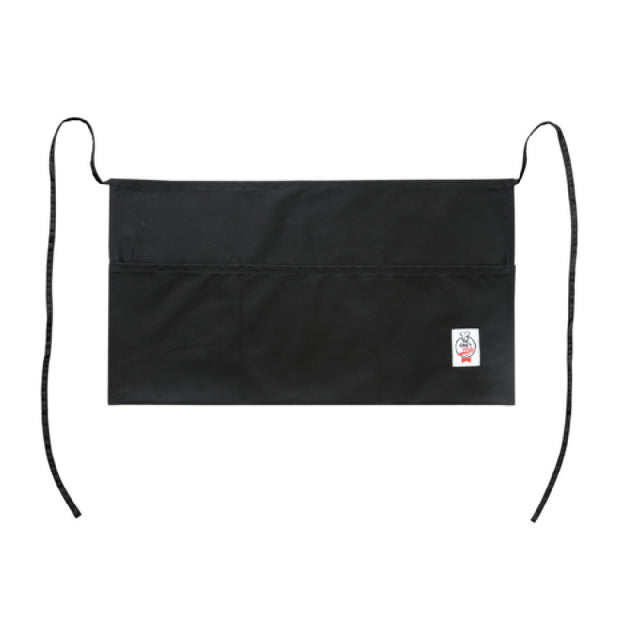 CAC China APWA-1K Chef's Pride Waist Apron 21-7/8"L X 12-1/2"W Waist Ties