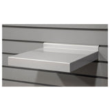 Hubert 17285 - Slatwall Shelf, 12", Metal