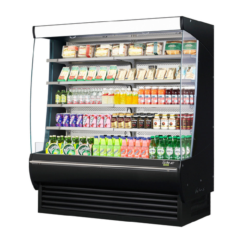 Turbo Air TOM-72DXB-N Extra Deep Vertical Open Display Merchandiser 34.1 Cu. Ft. Capacity