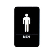 Vollrath 5635 Men Sign Braille 6" X 9"