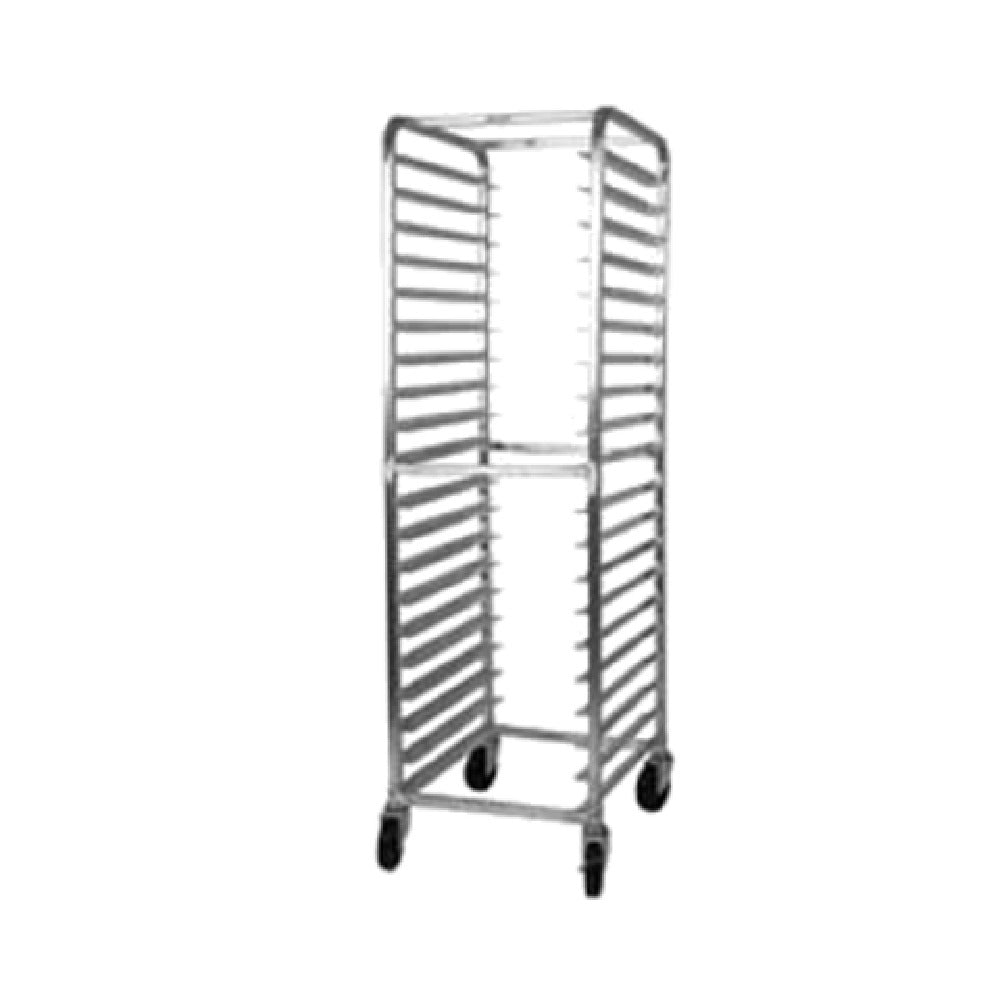 Winholt ALREF-1118-64E - Refrigerator Rack, 20-7/8" X 26" X 64-1/4", All Welded Aluminum Construction With Angle Slides