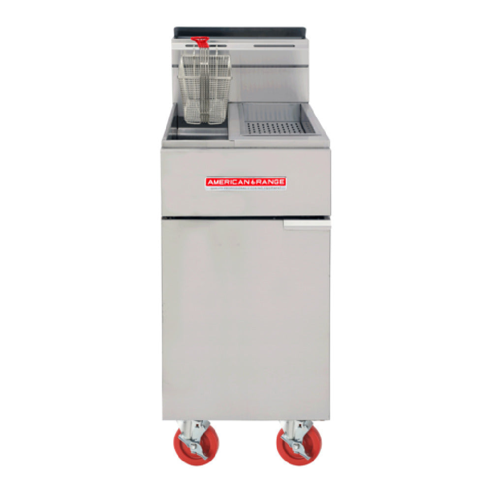 American Range AF-25/DS Fryer Floor Model Gas 25 Lb. Fat Capacity