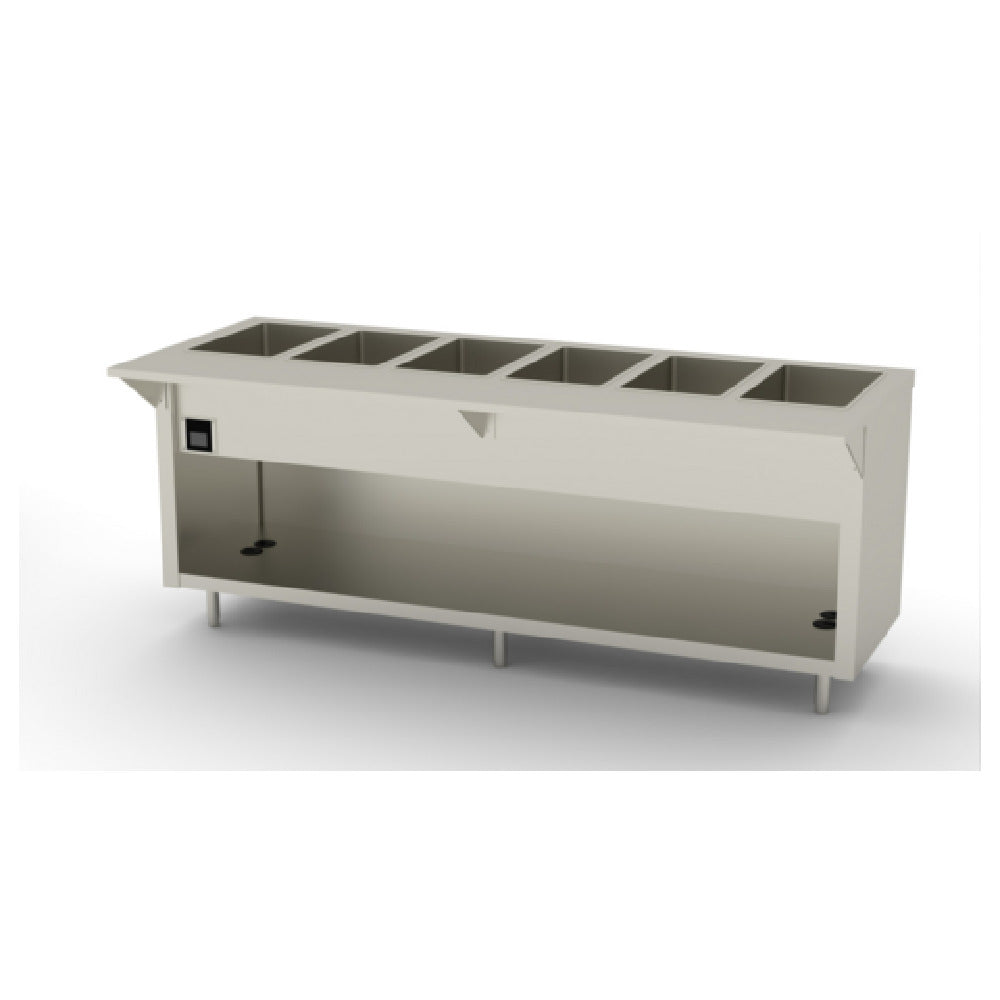 Duke EW-6-CBSS Thurmaduke™ Ganged Waterless Well Unit Electric 88"W X 25-1/2"D X 36"H