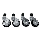 Empura E-WT-CASTERS - Casters, (2) Casters With Brakes And (2) Casters Without Brakes