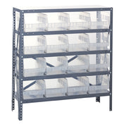 Quantum 1839-208CL Shelving Unit 18"D X 36"L X 39"H Heavy Duty
